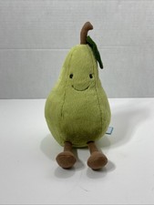 Jellycat AMUSEABLES PEAR 9  NEW NWT