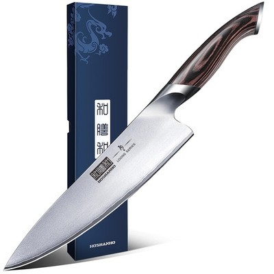 Kitchen Knife in Japanese High Carbon Steel, Professional High-Class Chef's K...