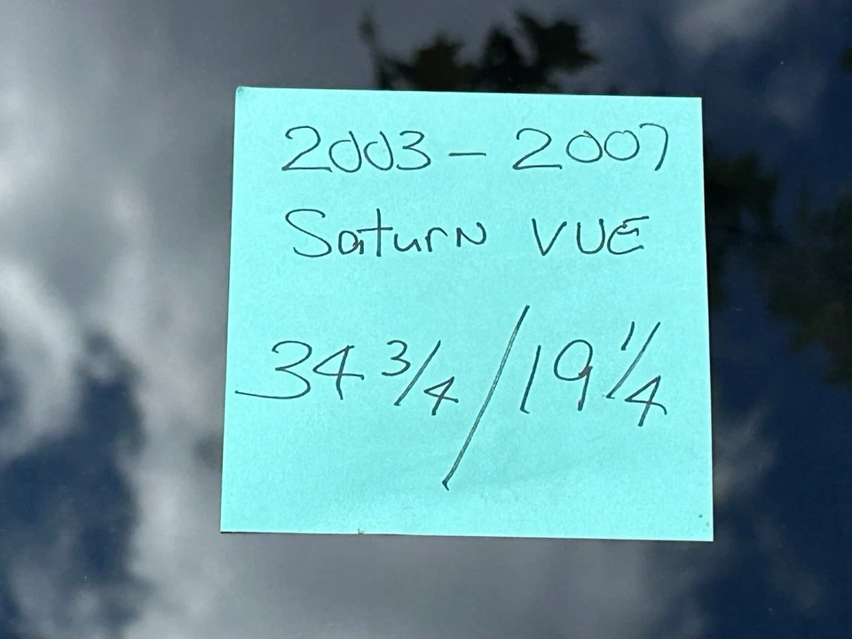 Vidrio de ventana de techo corredizo Saturn Vue 2003-2007 fabricante de equipos originales de fábrica Foto 2 de 4