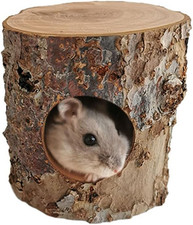 Habitat House Hideout for Hamster Mice, Gerbils Mouse and Other Small Size Anima
