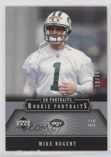 2005 Upper Deck Portraits Rookie Portraits Platinum 10/30 Mike Nugent #187 a8r
