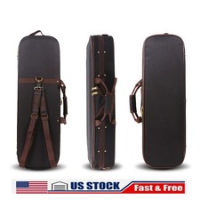 4/4 Full Size Hard Violin Case Violin Box Oxford Oblong Case Violin Backpack