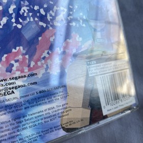 Virtua Fighter Sega Saturn (Jewel Case Version) Case and Manual ONLY Read