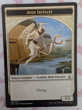 MTG Magic the Gathering Token - Aven Initiate (3/347) Amonkhet NM