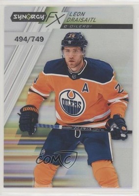 2020-21 Upper Deck Synergy FX 494/749 Leon Draisaitl #FX-16 yf0
