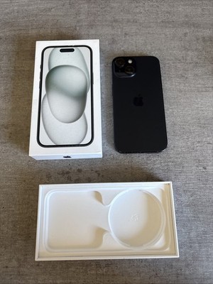 Apple iPhone 15 128GB, Schwarz, ohne Simlock, OVP