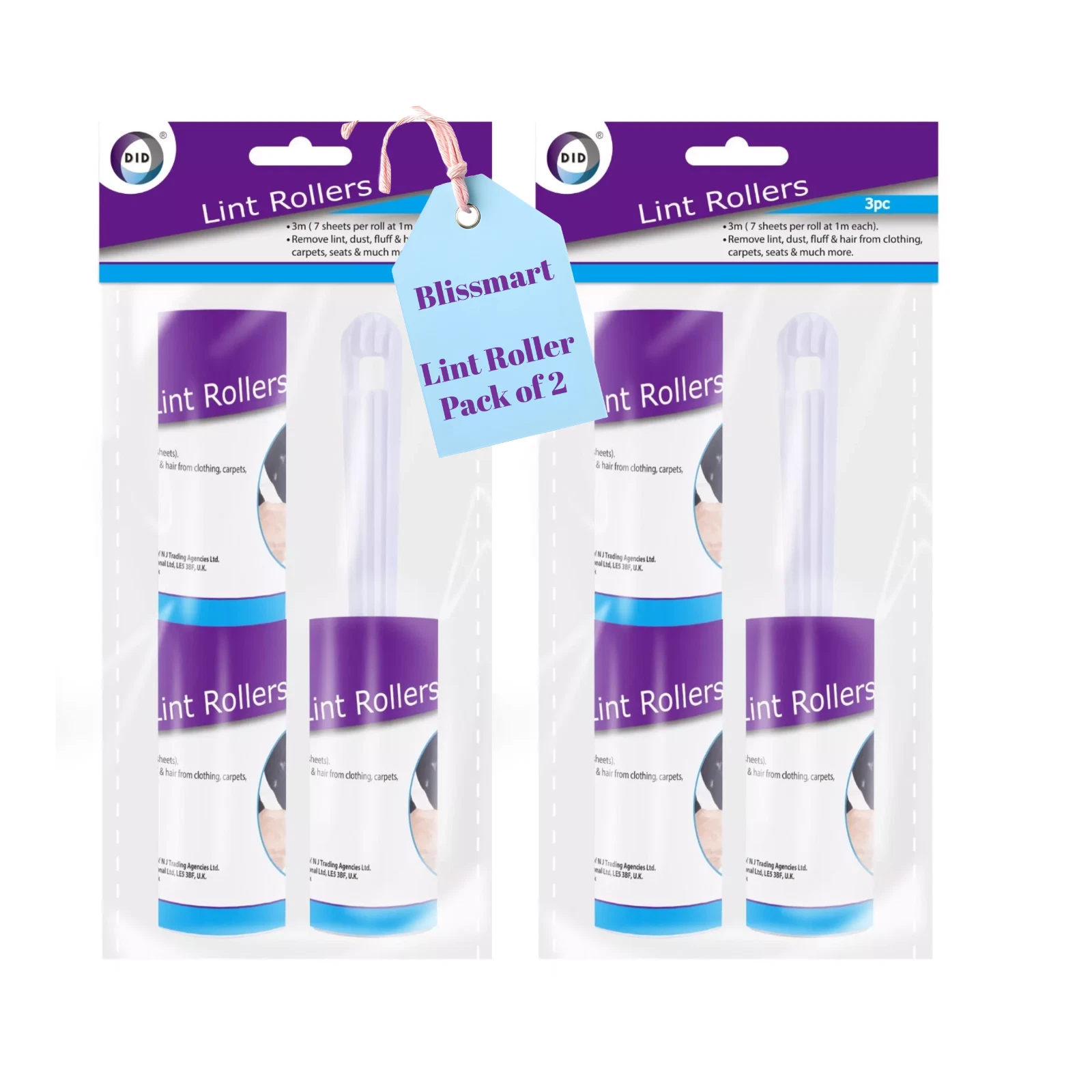 BlissMart Lint Roller on Cushion