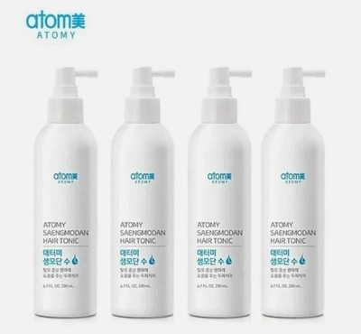 ATOMY Saengmodan Hair Tonic 200ml × 4ea Kopfhautpflege für gesundes Haar