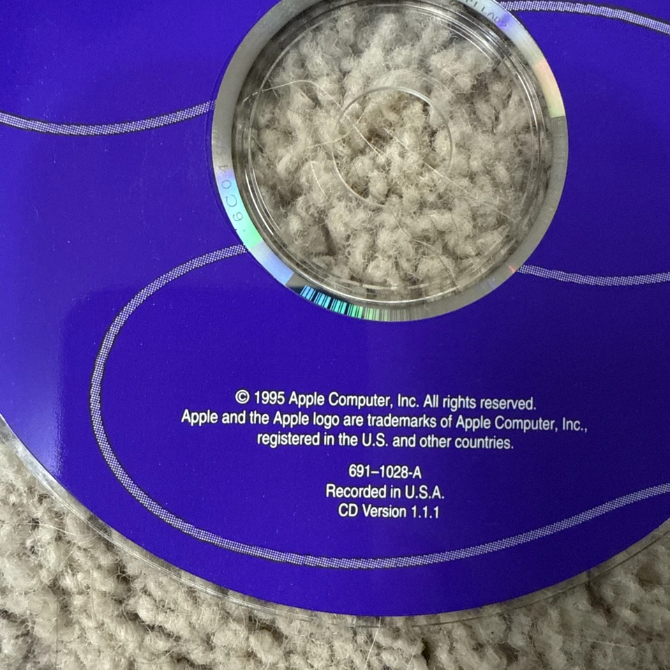 Apple Internet Connection Kit CD version 1.1.1 691-1028-A Year 1995 - Image 2 of 3