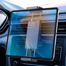 CD Slot Car Mount - 2-in-1 Universal Holder for 4-11in Devices, 360 Rotation