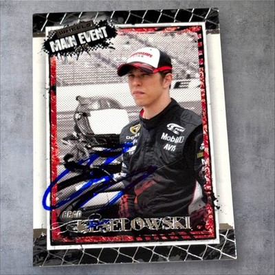 Brad Keselowski NASCAR 75 GREATEST signed card 2010 WHEELS MAIN EVENT #18