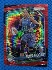 2025 #135 Maya Moore Panini Prizm WNBA Red Pulsar 269/299 Lynx