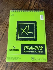 Canson XL Series Drawing Pad 9x12"