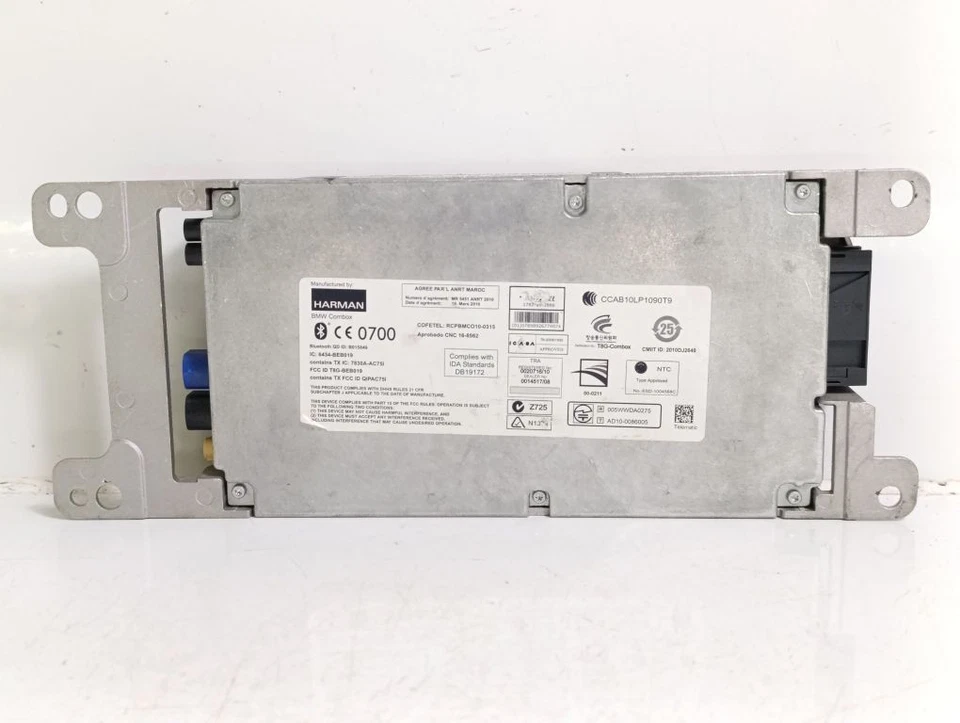 BMW X5 E70 2013 Bluetooth Modul Steuergerät 9257163 BOS116858 - Immagine 2 di 4