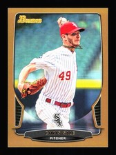 2013 Bowman #48 Chris Sale Gold Chicago White Sox