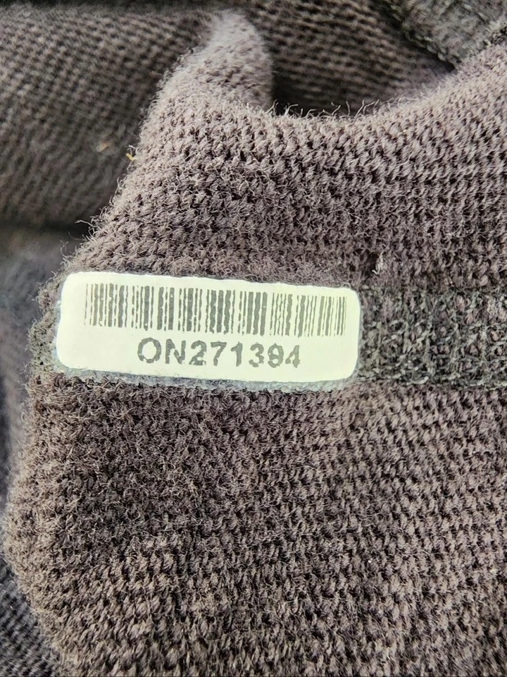 Рубашка мужская Rag & Bone большая черная Henley короткий рукав 100% Перу минималистская - Изображение 4 из 4