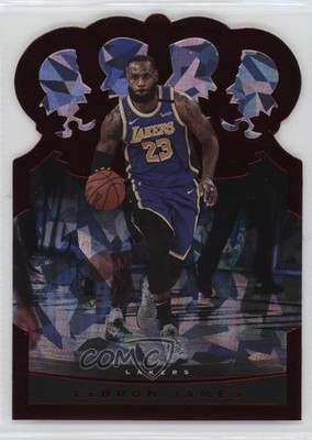 2020-21 Panini Crown Royale Red Crystal /49 LeBron James #18 gl5