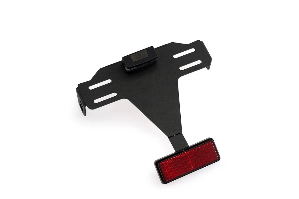 Support de plaque d'immatriculation Puig pour Suzuki GSR600 année 2006 2011 Noir - Photo 1/1