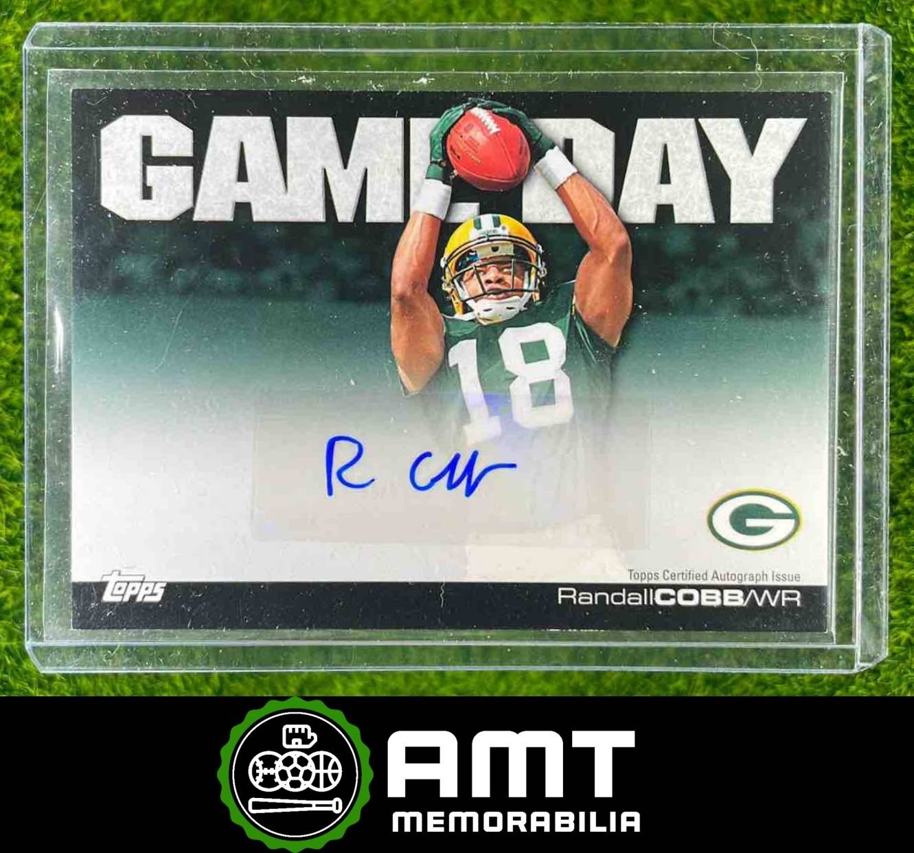 Randall Cobb Topps Game Day Autographs #GDARC Base