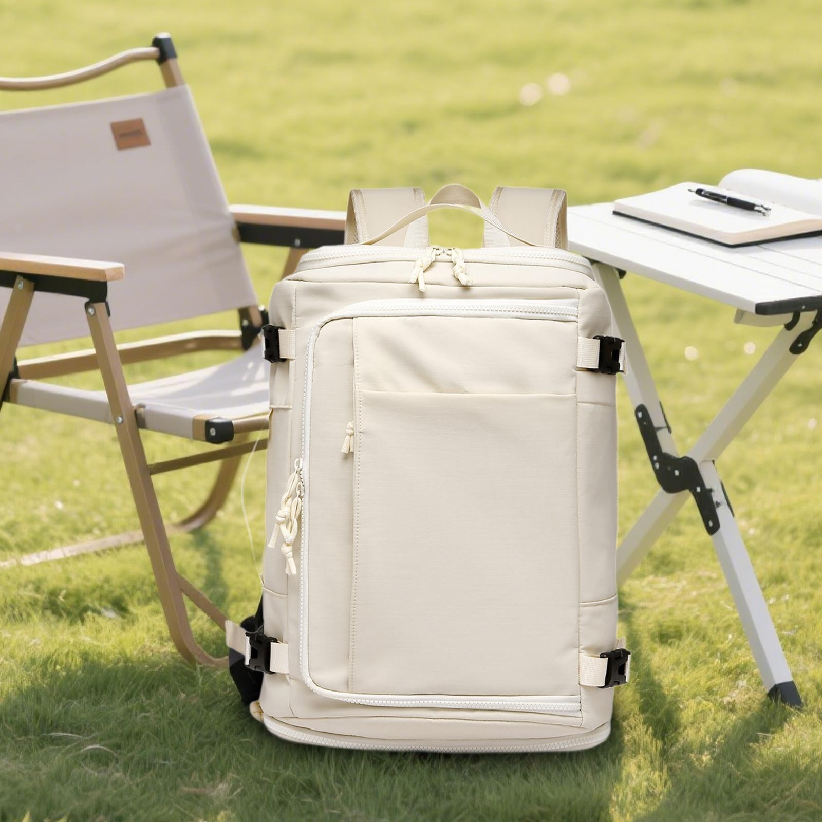 Waterproof Laptop Backpack for Business Office Work Travel-image