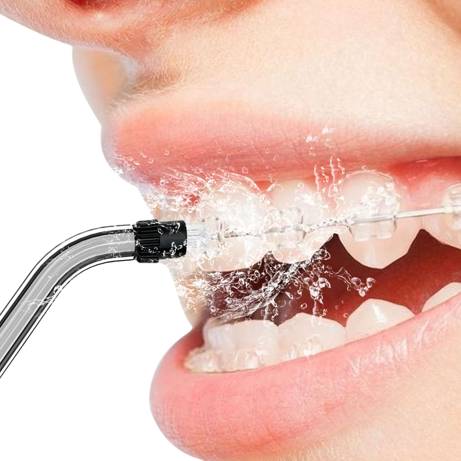 Replacement Tips for COSLUS Water Dental Flosser, 4 Orthodontic Replacement H...