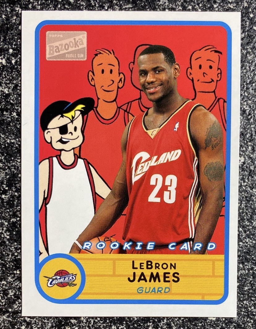🏀LeBron James Rookie 2003-04 Topps Bazooka #276 (RC)🏀Lakers🏀