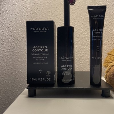 Madara AGE PRO Contour Eye Cream 15ml & Age Pro Night 15 ml Naturkosmetik 