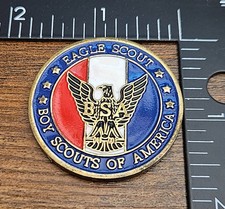 Vintage Boy Scout Eagle Scout BSA Challenge Coin
