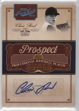 2011 Playoff Prime Cuts Century Platinum 22/25 Chris Reed #CR Auto 1r22