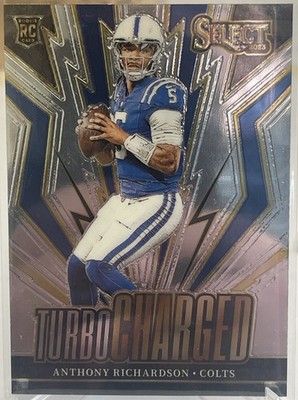 2023 Panini Select Anthony Richardson Turbo Charged RC #TUR-ARI Colts