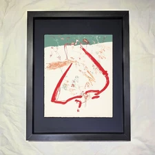 John Dowell "Triangular Fugue IV" CUSTOM FRAMED Art