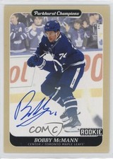 2023-24 Upper Deck Parkhurst Champions Auto Bobby McMann #107 Auto 0f5t