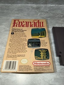 Faxanadu for Nintendo Entertainment System NES in Box No Manual Tested
