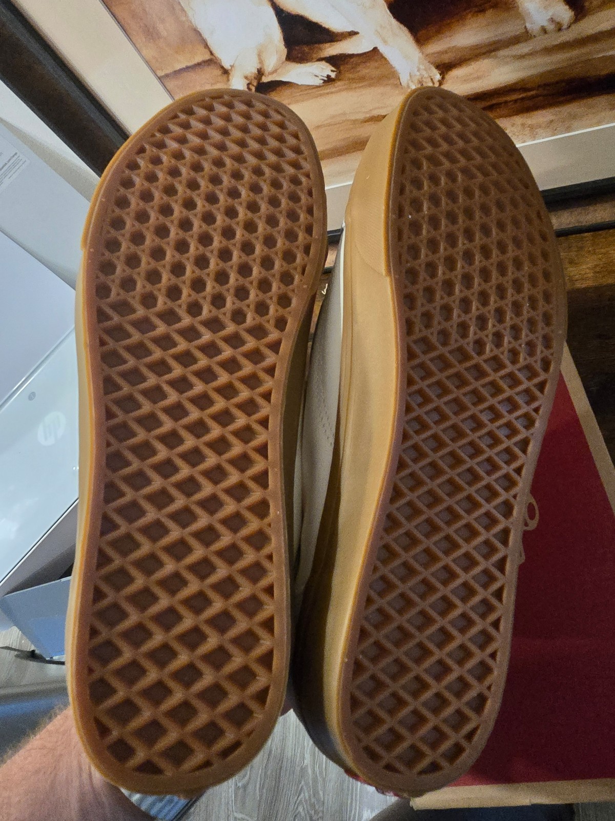 Vans Old Skool Marshmallow Sneaker Rare Cream Gum Knu VN000CR5OVM Mens 10 US NEW thumbnail 10