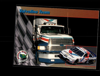 1994 Pro Set Power Racing Power Rigs Valvoline Ford Valvoline Team #PR62 NASCAR