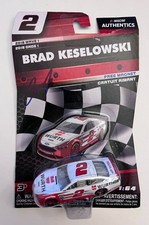BRAD KESELOWSKI AUTOGRAPHED WURTH PENNZOIL NASCAR RACING 1/64 SCALE DIECAST CAR
