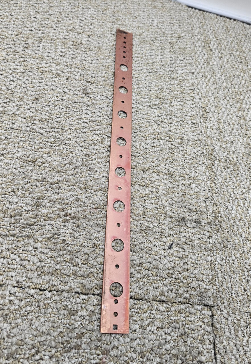 (QTY 14) Holdrite 101-18 Copper Stub Bracket Heavy Duty For Lavatory Water