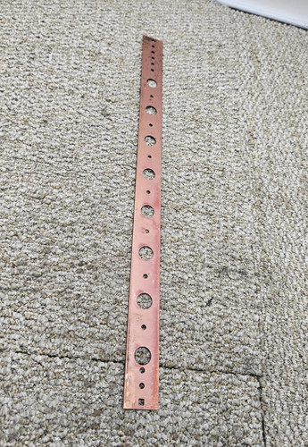 (QTY 14) Holdrite 101-18 Copper Stub Bracket Heavy Duty For Lavatory Water