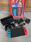 Nintendo Switch OLED 64GB Neon Red/Neon Blue *BOXED* ✅ Same Day Dispatch