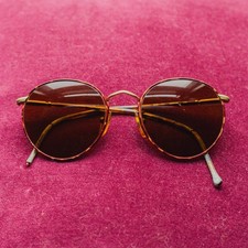 Vintage Giorgio Armani 639 721 Tortuga Sunglasses   Italy   Large 145 - READ