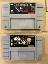 Super Star Wars & Return Of The Jedi Super Nintendo SNES - TESTED Carts Only