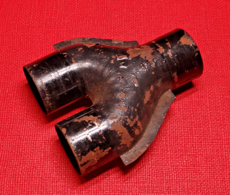 TRIUMPH TR250 TR6 Calentador Descongelador Tablero Tubo de Aire Conector de 3 Vías Y # 622138 Foto 4 de 4