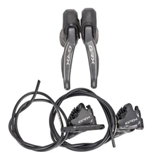 Shimano GRX ST-RX815 Di2 2x 11s Gravel Bike Shifter Disc Caliper SET Flat Mount
