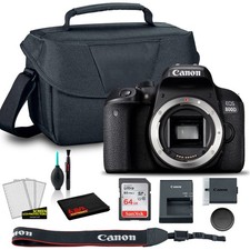 Canon 800D DSLR Camera Body  Bag  Sandisk 64GB Card  Care Set