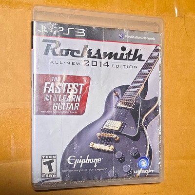 Ubisoft Rocksmith: All-New 2014 Edition (PS3, 2013) T