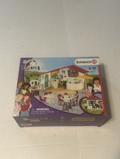 SCHLEICH HORSE CLUB 42519 Cups Saddles Cafe 97-pc Play Set NEW IN BOX
