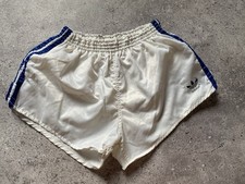 Vintage Adidas 80s 90s Made In West Germany Shorts Football Soccer Men s White