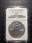 USA American Silver Eagle 2011 25th Anniversary NGC MS69