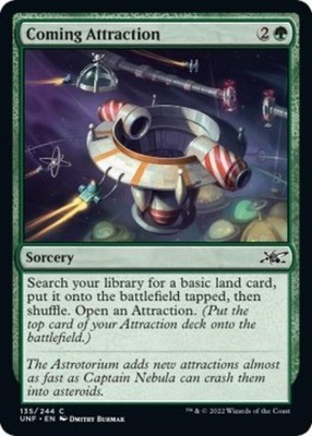 Coming Attraction - UNF MTG - Light Play
