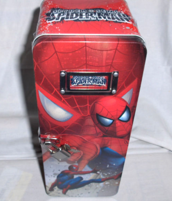 【レア】スパイダーマン ヴィンテージ缶ケース（SPIDER-MAN） レア】スパイダーマン ヴィンテージ缶ケース（SPIDER-MAN）